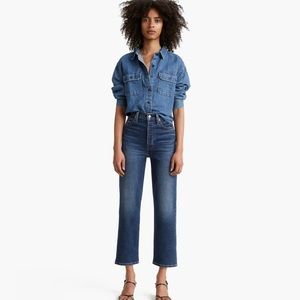 Levi’s Ribcage Straight Ankle Jean Medium Blue
